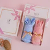 Little bunny with two white LOVE stripes