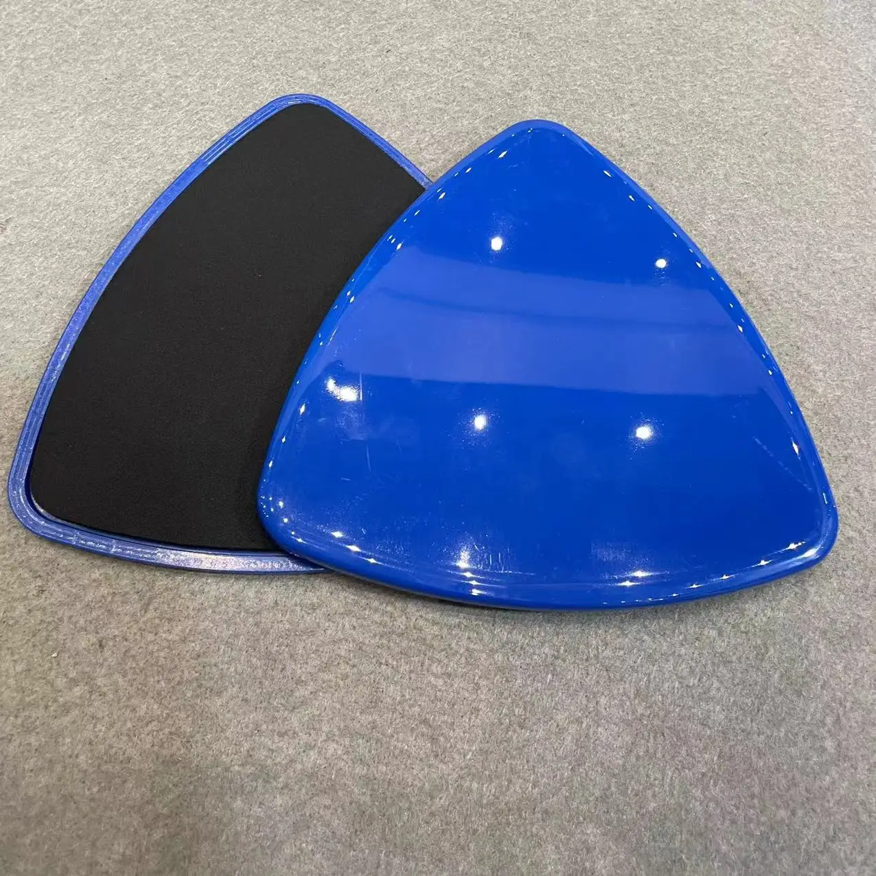 Discos Deslizantes Core Sliders Para Entrenamiento - Azul Aguamarina, Para Suelo Y Alfombra, Ejercicios De Cuerpo Completo