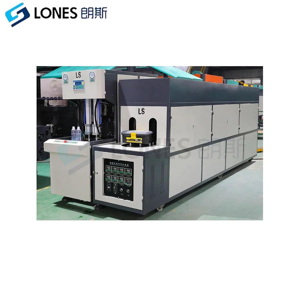 LS-PP Semi Automatic 2 Cavity PP Bottle Blow Molding Machine 10Ml to 2L Heat Resistant pp Baby Feeding Milk Bottle Machine 600BP
