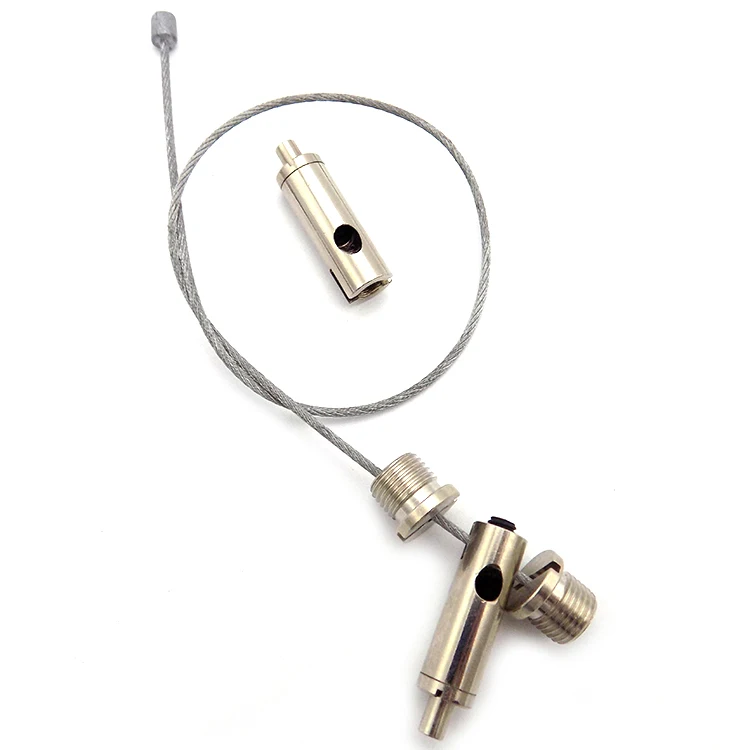 Ceiling Floor Stainless Steel Wire  Mounting  Suspension Cable Display System for Light Hanging