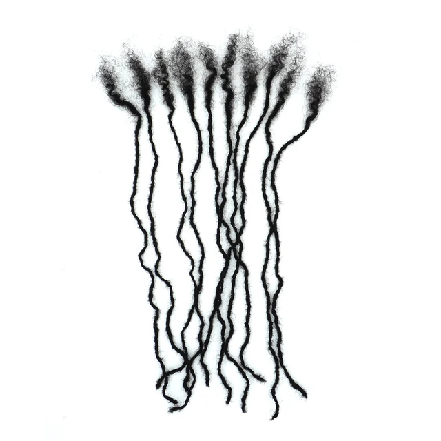 KAMA Interlocking Locs Wholesale 100% Human Hair Inter Locs Extensions 0.1cm 0.2cm 0.4cm Sisterloc for Women