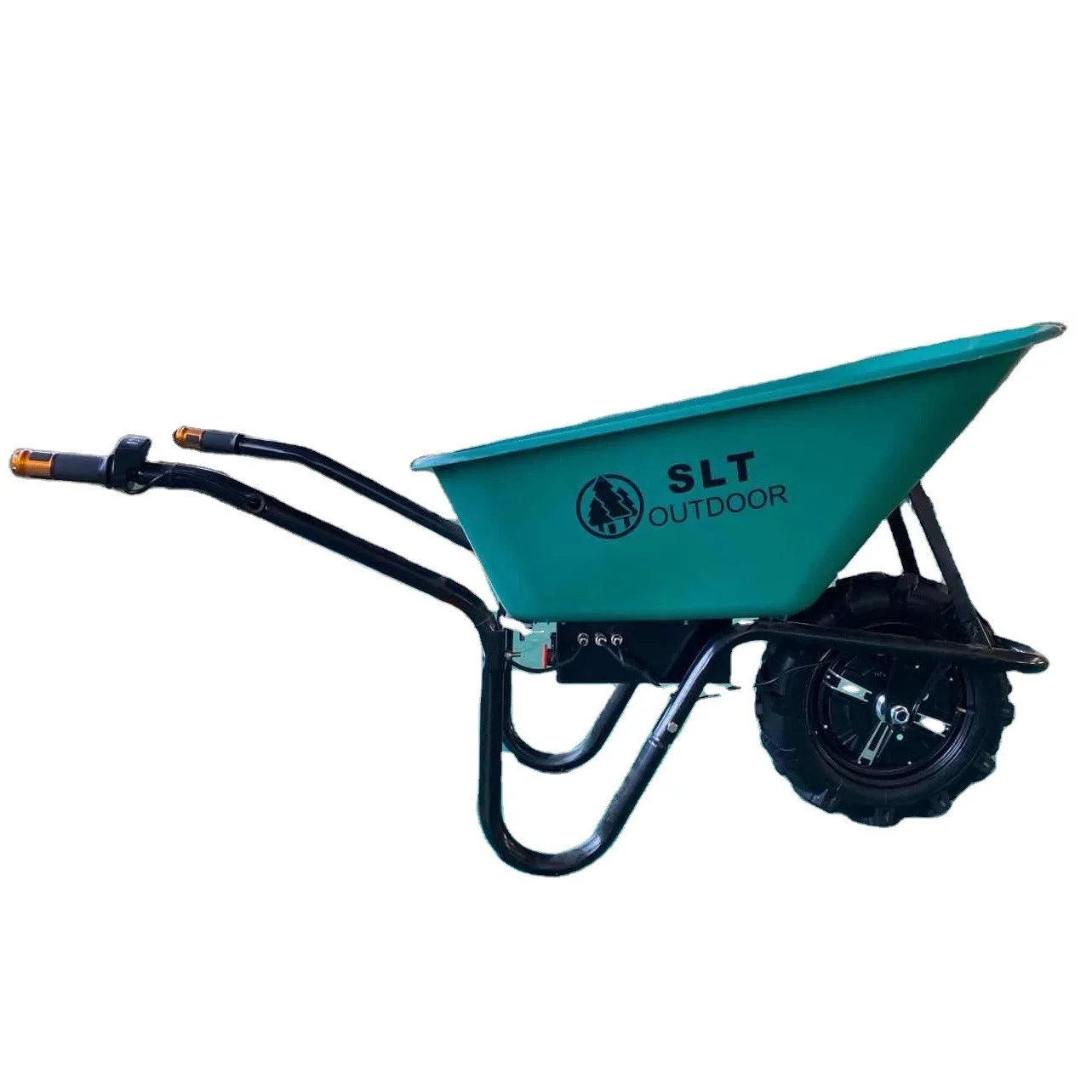 Gasoline Engine/electric Heavy Duty Wheel Barrow Motorized Power