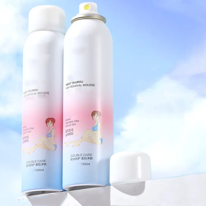 Jiajie оптовая продажа, спрей для удаления волос, мягкий пенообразователь, крем-мусс для удаления волос