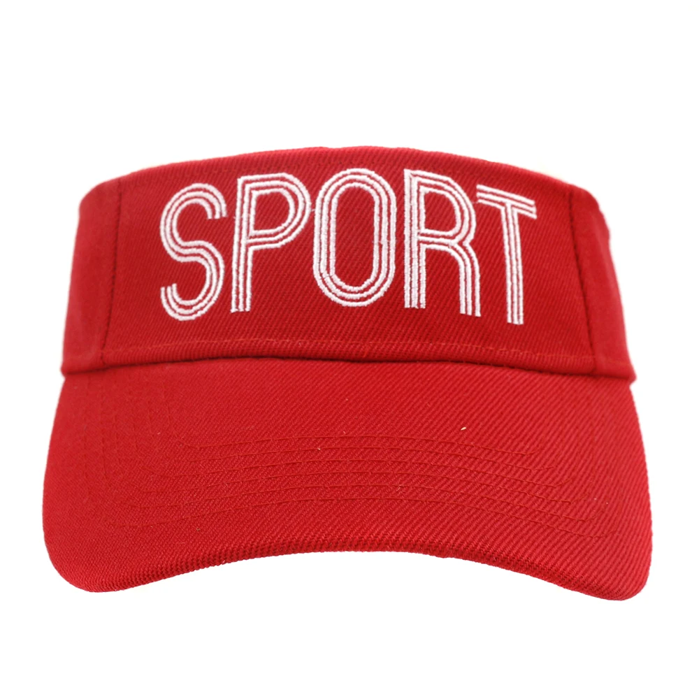 embroidered visors wholesale