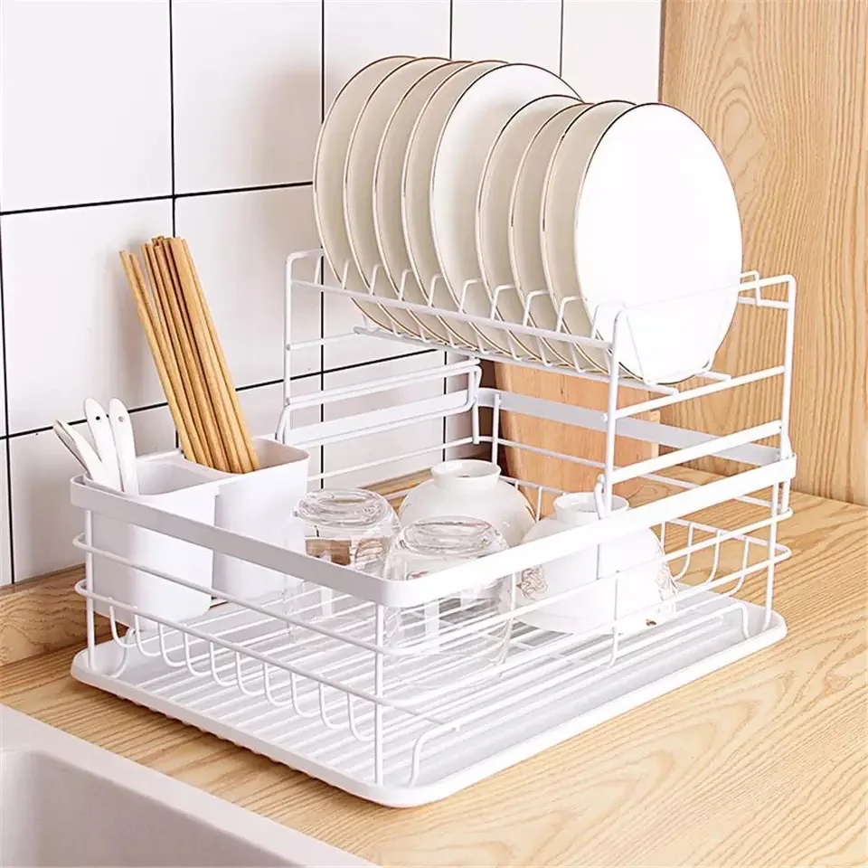 hot selling double-layer kitchen decoration rack