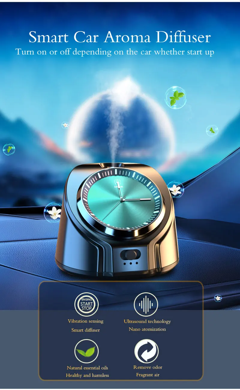 Wholesale Car Diffuser - USB Rechargeable Air Freshener