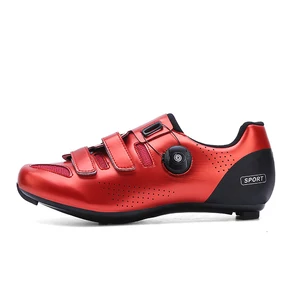 New Style Outdoor Cycling Breathable Shoes Ultralight Bicycle Sneakers Outdoor Shock-Absorbing Road Bike Shoes