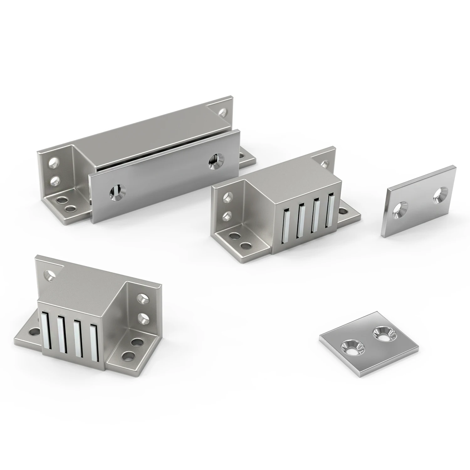 Hengdong HD-MGCST30-40-70 Închidere magnetică puternică, opritor industrial pentru uși, broască, cataramă, echipament de mobilier, suciune laterală magnetică