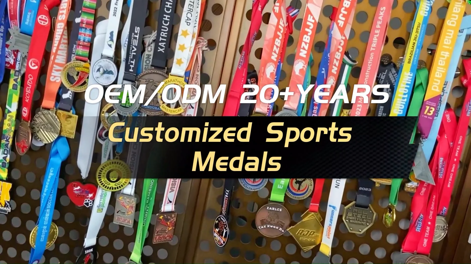 Wholesale Custom Medals Cheap Blank Zinc Alloy 3d Marathon Run Medal ...