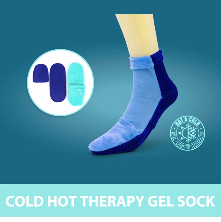 Custom Cold Therapy Socks For Foot Pain Relief Foot Ice Pack Cooling