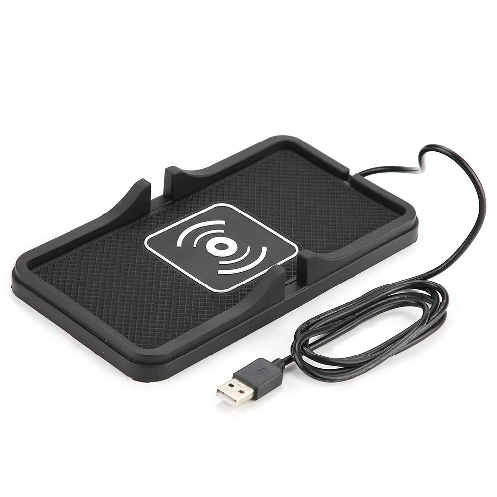 2022 Qi Wireless Charging Pad,Car Accessories For Smartphone Charging Fast  With & Anti-skid Mat For Iphone 13 12 - Buy 2022 New C6 Anti Skid Qi 5w Wireless  Car Charger Pad Phone