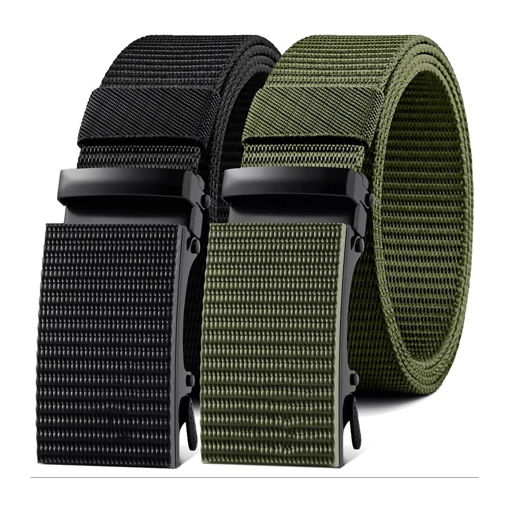 Adjustable Tactical Multifunctional Wear-resistant Belt Heavy Duty Nylon Ratchet Automatic Buckle Adjustable Belt