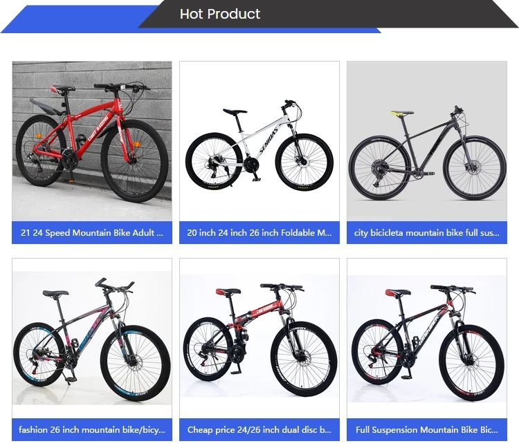 26 Inch City Mountain Bike Full Suspension /mountain Bicycle Wholesale
