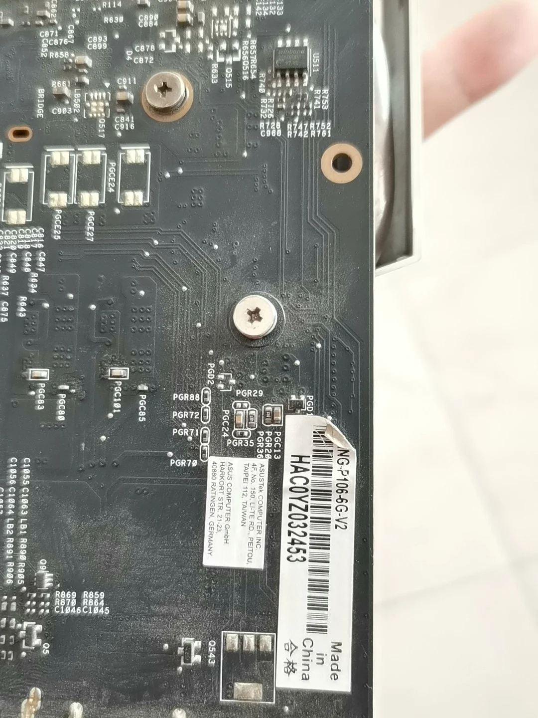 Asus Used P106 100 6gb Graphics Card P106 6 Gb Wholesale Gddr5 Placa De ...