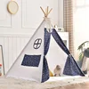 White and Navy Blu star