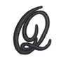 Black-Q(4.2*5.5cm)