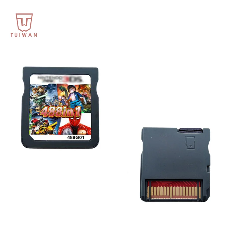 Nintendo 2ds Nds 500 In 208 In Game Cartridge Ds Game Pack Card