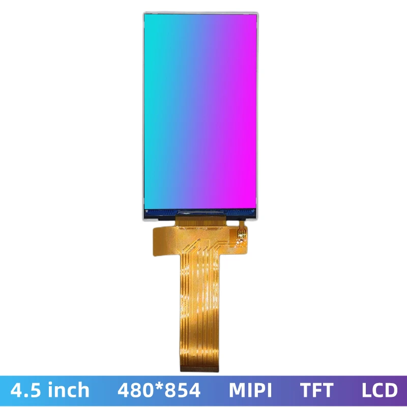 4.5インチ480*854解像度MIPIインターフェイス高輝度ips