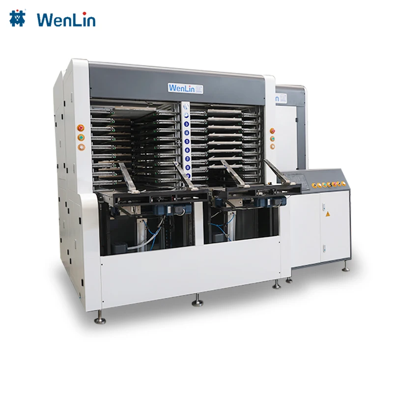 Wenlin Fully Automatic Laminating Machine Cr80 Plastic Cards Making