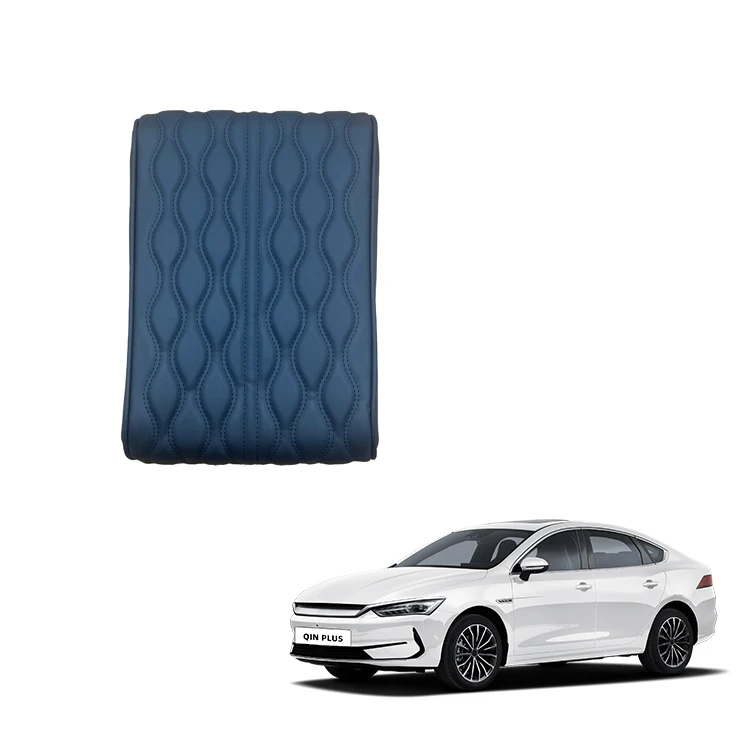 Car Armrest Booster Pad for BYD Qin Plus Accessories NAPPA Armrest Cushion Central Armrest Box Pad Interior Accessory