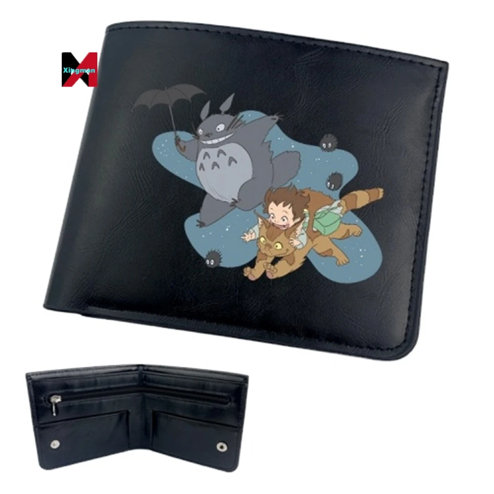 Xm 11 Styles My Neighbor Totoro Japanese Printing Cosplay Cartoon Wallet  Short Folding Anime Pu Purse Wallets - Buy Wallets,Leather Wallet,Wallet  Men Product on 