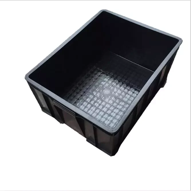 esd circulation corrugated box/esd antistatic plastic box for