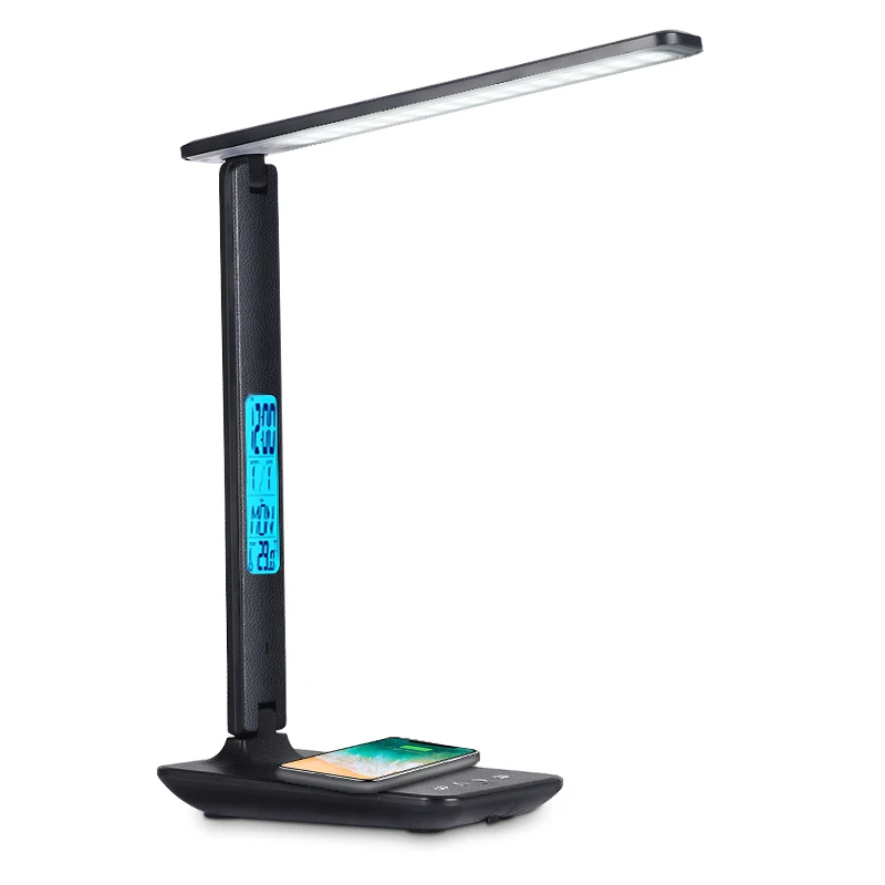 Hot Selling USB Led Desk Lamp With Wireless Charger Touch Lamp Smart Home Lights