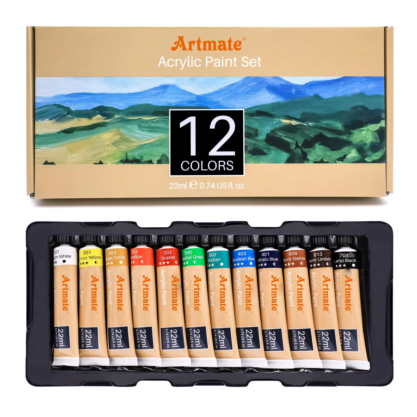 artmate acrylic colour