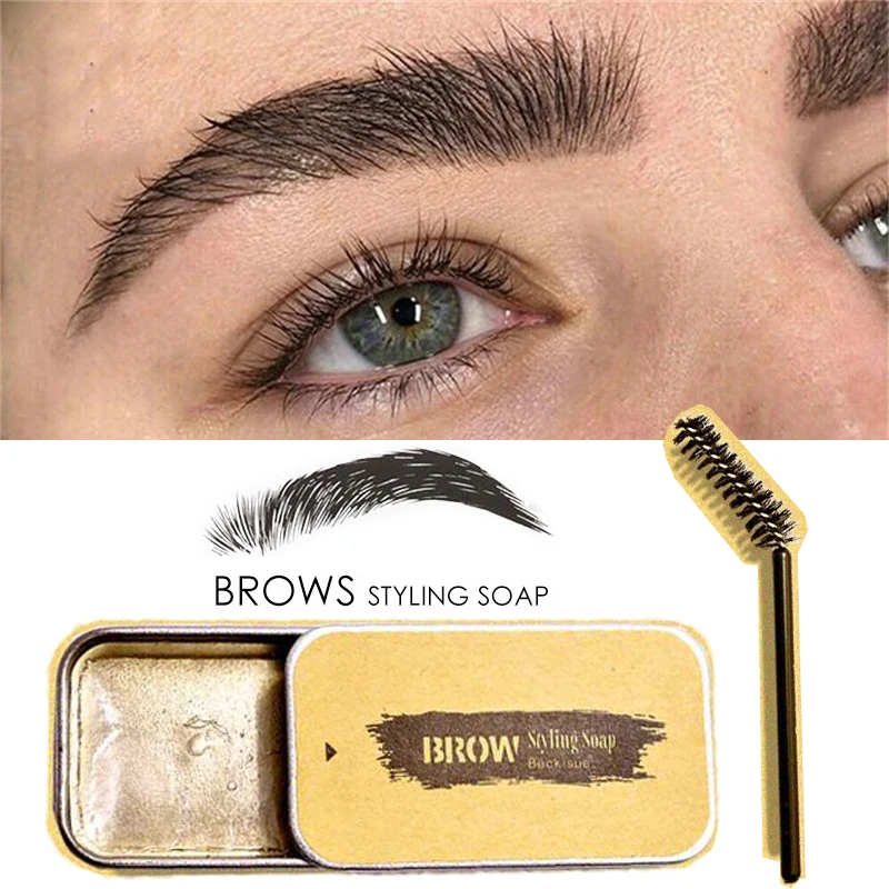 Новинка натуральная безцветная Тушь для бровей NICEFACE стойкая мыло укладки