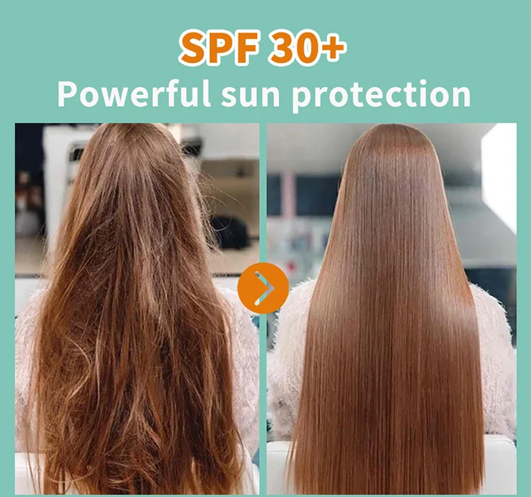 Собственная марка, маска для волос с глубоким питанием и защитой от солнца, эффективно улучшает качество волос