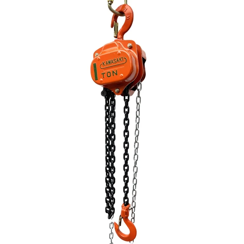 1 Ton KAWASAKI Hand Chain Hoist - Durable & Efficient