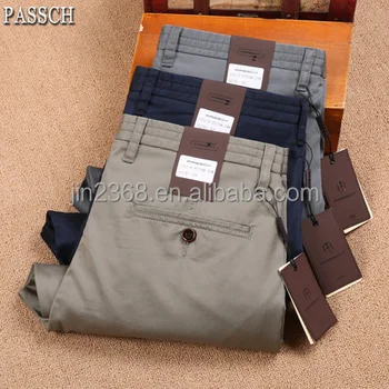 Men's Pants Trousers Slim Fit Man Casual Jogger New Fashion Golf Trousers For Men