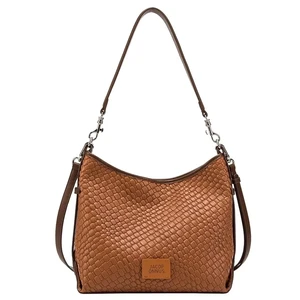 2026 New Fashion Brown PU Leather Water Resistant Leopard Pattern Tote Bag for Women Summer High-end High-capacity Zipper