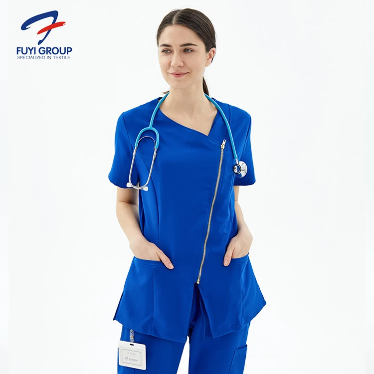 Uniforme Médico Para Enfermeras,Ropa De Catar,Antigripal - Buy Botón De  Camisa Elegante Exfoliante Conjuntos Uniforme Médico Estéril Uniforme De  Enfermera Precio,Materiales De Algodón Para Oem Bata Mujeres Uniformes  Unisex Enfermera Sexo Uniforme,V