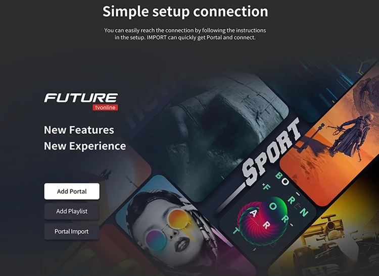 2023 Latest QTV IPTV BOX Future TV MY TV Online Android 10 Smart 4K tv box XTV AIR XTV DUO 2GB 8GB ROM 5G Dual WiFi Set Top Box