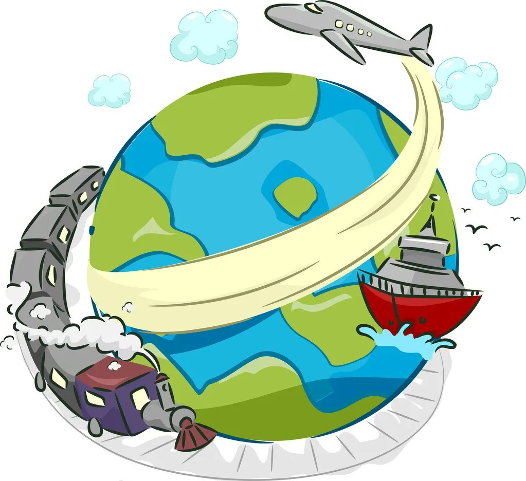 Земной шар транспорт