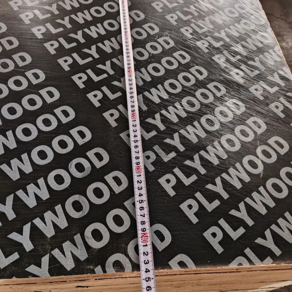 12mm 16mm 18mm Poplar Black Hardwood Core Marine Film Faced Water Resistant Exterior Kitchen Shuttering Plywood for Building