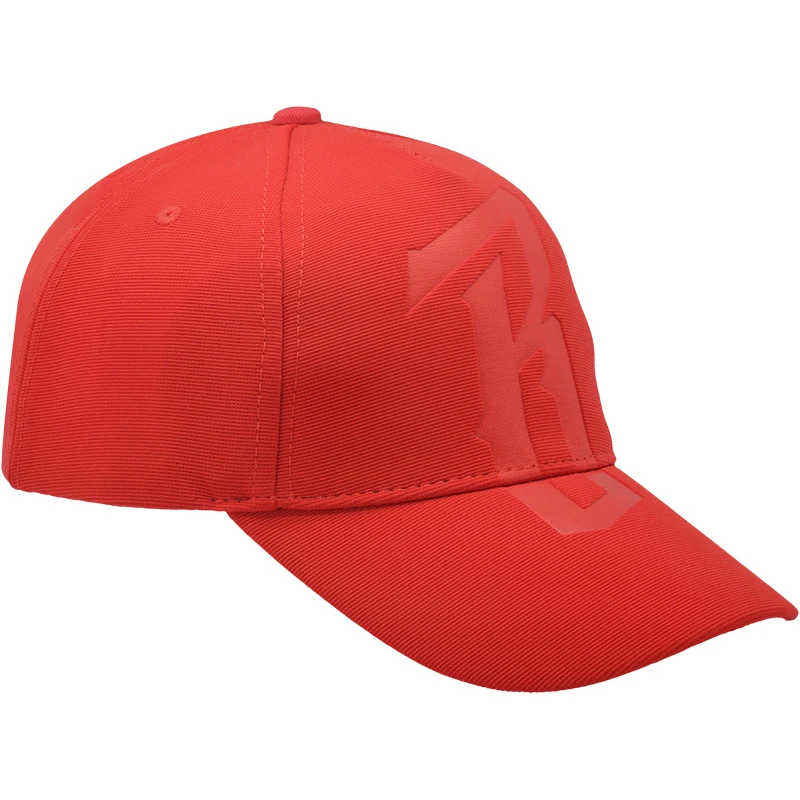 custom 100% cotton twill 3D PVC 5-panel flat bill baseball cap