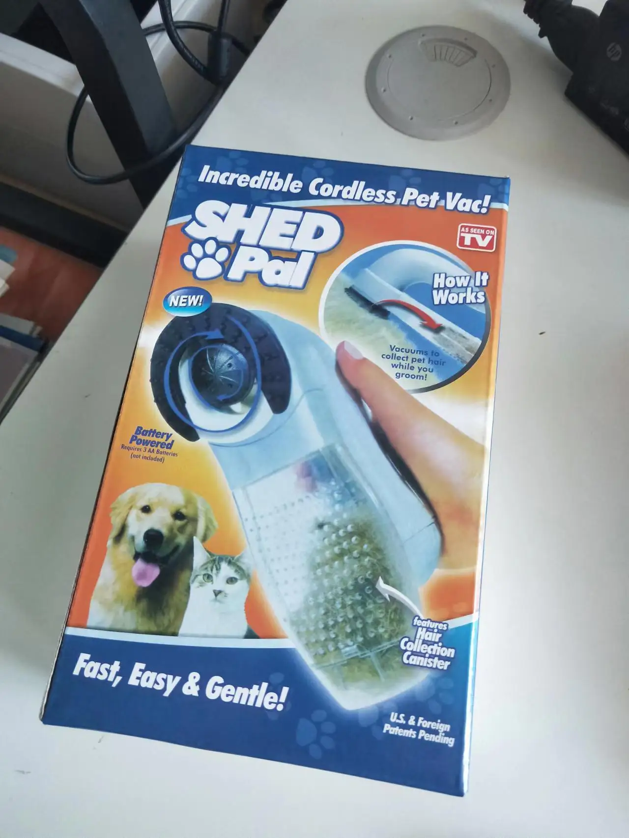 Pet Hair Remover Shed Pal Incredible Cordless Pet Vac Dog Cat Grooming