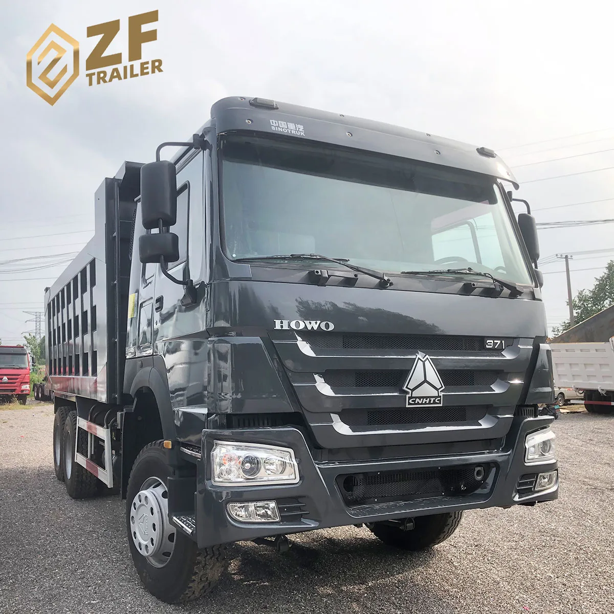 Used Howo 371 Dump Truck Left  Hand Drive Tipper Truck 6x4 Dump Truck Howo