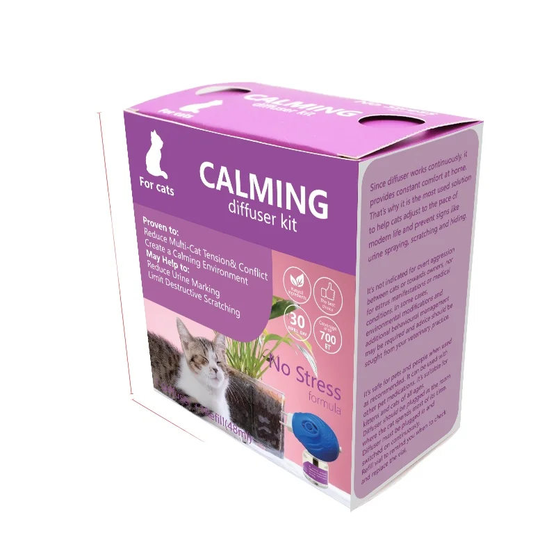 Pet Calming Diffuser for Cats Behavior Control and Relief Anxiety Cat Calming Relief Pheromone Diffuser