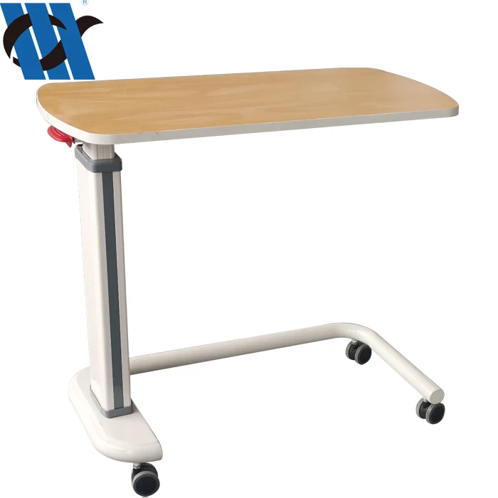BDCB26 Height Adjustment Overbed Bedside Table With Air Spring