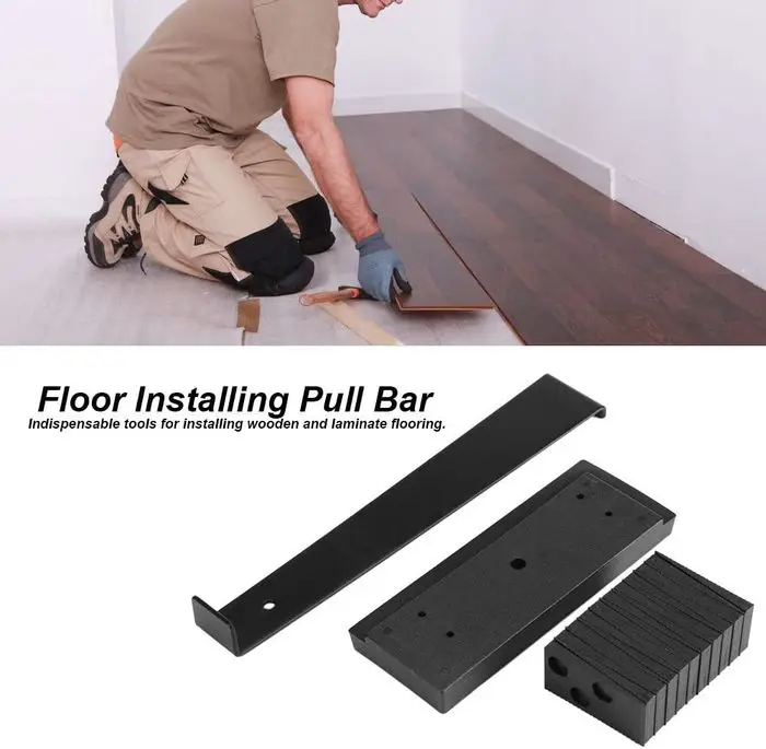 Durable Wooden Floor Installation Fitting Set Wood & Laminate Fitting Kit 20pcs Spacers+ 1pc Pull Bar+ 1pc Tapping Block