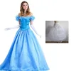 Blu 9010 [Vestito+Guanti+Sottoveste]