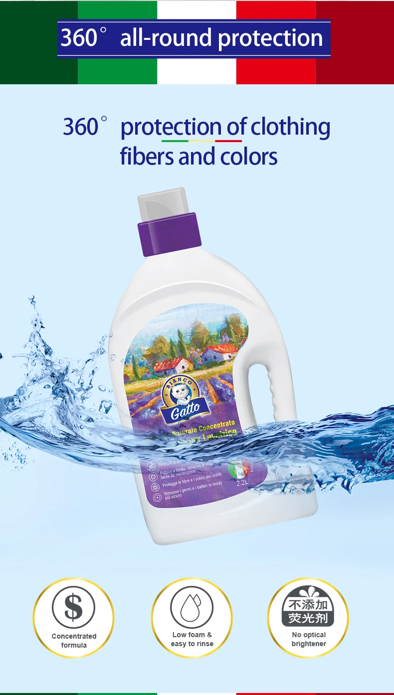 Household Washing Product Wholesale Laundry Washing Liquid Detergent  factory