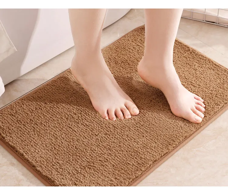 Best Selling Easy To Clean Microfiber Non Slip Bathroom Mat Bedroom Living Room Kitchen Carpet details