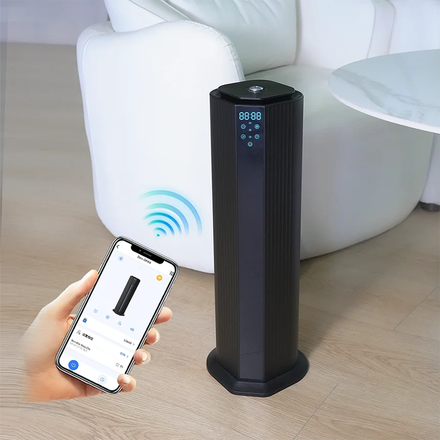 CNUS S3000TF HVAC Large Area Automatic Spray Fragrance Aromatherapy Oil Aroma Scent Diffuser Machine System Tower 1000ml