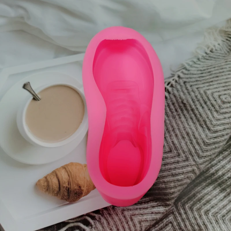 D39 Jumbo Size 3d Created Shoe Candle Molds Resin Epoxy Basket Sneakers