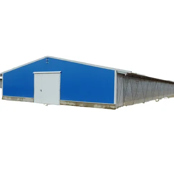 Lightweight Mobile Chicken House Steel Structure Chicken Shed for Poultry Farm Cut Bended & Welded for Workshops