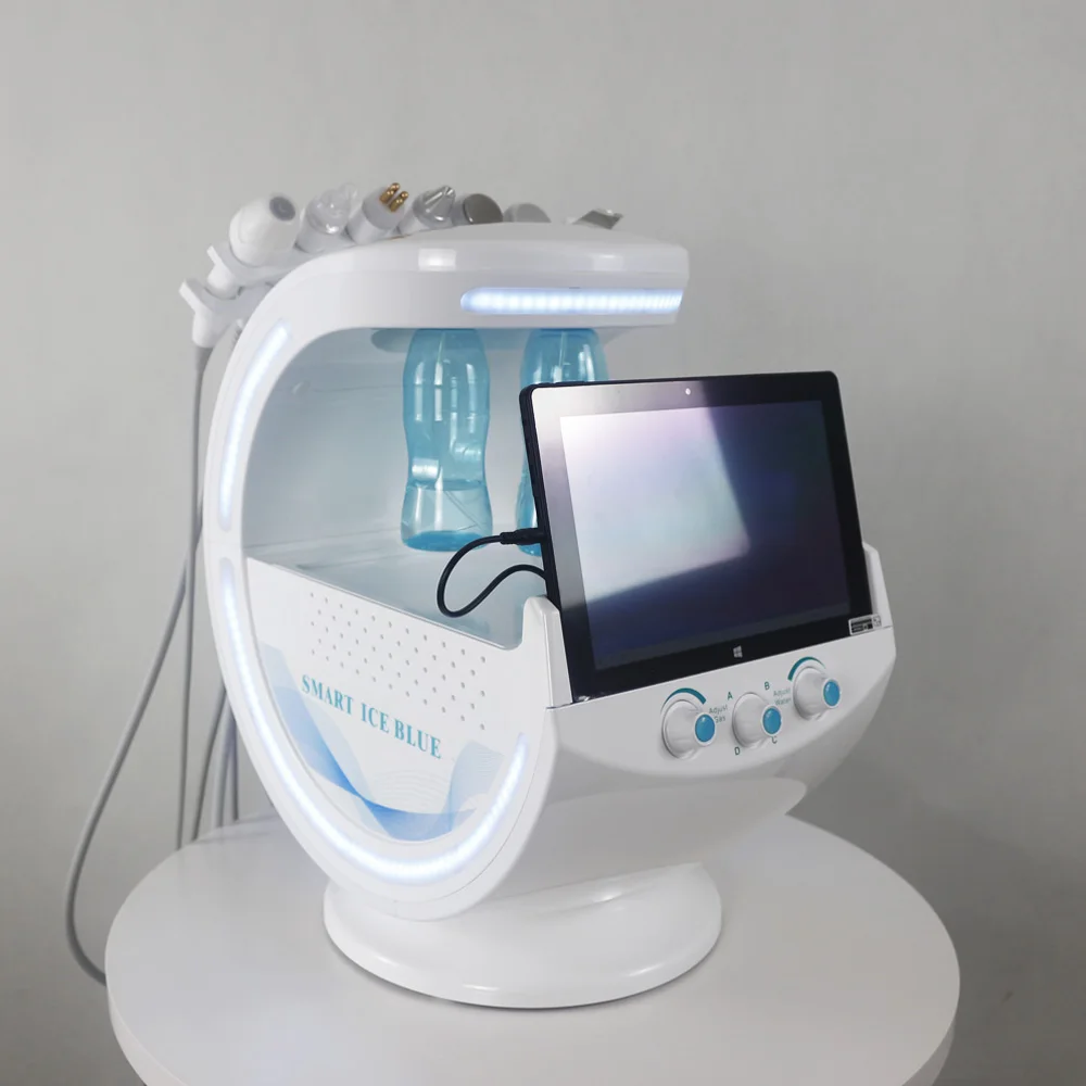 7 IN 1 Smart Ice Blue Skin HydraFacial Machine 1